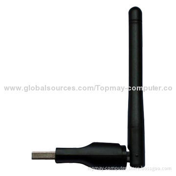 WLAN Card, 802.11b/g/n Standard, 150Mbps Peak Rate